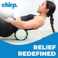 Chirp Wheel XR Knot Kneader - Firm Massage Roller, Shiatsu Thumb Massage, Muscle Release Tool for Knots &Tension Relief | High Density Foam for Physical Therapy & Relaxation, 500lbs Capacity, 6" Mint
