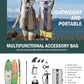 11'Stand Up Paddle Boards Surf Control with Premium SUP Board Accessories Backpack & Removable Fins, 34" Wide Inflatable Paddle Boards of All Skill Levels