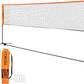 Portable Badminton Net Set, Adjustable Height Tennis Net, Kids Volleyball,Soccer Net Easy Setup Nylon Sports Net with Poles for Backyard, Indoor, Outdoor, Beach