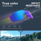 Youth Baseball Sunglasses Kids Sports Sunglasses for Boys Girls Softball Cycling Glasses UV400 Protection