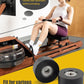 Rowing Machine Seat Wheels for Various Resistance Rowing Machines, Fitness Trolley Seat Rail Rollers Water Resistance