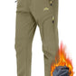 TACVASEN Winter Pants for Men Fleece Lined Waterproof Pants Insulated Hiking Pant for Ski Snowboard Outdoor Work Hunting