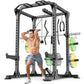 Power Rack Power Cages Multi-Function Squat Rack with Cable Crossover System Selectable More Training Attachment Weight Cage for Garage Home Gym