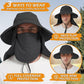 EINSKEY Wide Brim Sun Hat, UPF 50+ UV Protection Waterproof Packable Bucket Hat for Men & Women, Fishing Hiking Beach Garden