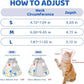 Breathable Air Mesh Cat Cone Collar Soft to Stop Licking, Adjustable, Foldable Lightweight Kitten Cones After Surgery Recovery for Cats & Kittens (Flower,L)