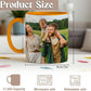 Custom Photo & Text Mug Add Personalized Text, Upload Your Image Personalized 11.5oz Mug Choose From Various Designs The Suitable Gift for Parents (C04 SIX PHPTO)