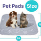 Washable Pee Pads for Dogs, 2 Pack Heavy Absorbency Reusable Pee Pads Prevent Leakage Non-Slip, Waterproof Pet Training Pads for Puppy Playpen, Crate, Whelping Box, 18"x24"