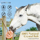 UMAID Himalayan Salt Lick 6 lbs On Rope for Horse, Deer, Goat, and Livestock Animals - Himalayan Salt Block 1 Pack