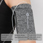 Running Phone Armband for Men Women,Universal Arm Bands for Phones Below 8 Inches,Waterproof Cell Phone Armband for Hiking,Running,Cycling,Climbing(Grey L)