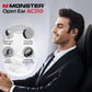 Monster Open Ear AC210 Headphones, Wireless Headphones Bluetooth 5.4 Earphones Stereo Sound,32H Playtime, HD Clear Calls,Fast Charging Touch Control, IPX5 Waterproof Open Ear Earbuds