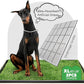 Dog Grass Pad with Tray, 45×34in XL Litter Box, 2×Grass Pad for Dogs Potty Washable, Thick Soft Odor-Free Hemmed Dog Pee Grass, Indoor Potty Training Balcony