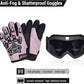 Youth Dirt Bike Helmet DOT Certified - Full Face Motorcycle Helmet for Off-Road, ATV, Street Riding, Includes Adjustable Goggles & Protective Gloves