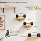 Cat Wall Shelves with Sisal Pads, 4-Piece Wooden Cats Furniture Set with Cat Window Perch, Flat Shelf & Sisal-Clad Steps for Climbing and Scratching