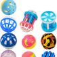 10-Pack Cat Toy Balls with Bells for Kittens and Cats (1.5'' - 2.2'', Cat Toys Mega Set)