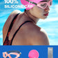 ZIONOR G1 Lite Swim Goggles with Swim Cap Comfortable Anti-fog Swimming Goggles Cap Set for Adult Men Women