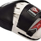 RDX Boxing Pads Focus Mitts, Maya Hide Leather Curved Hook and Jab Target Hand Pads, Great for MMA, Kickboxing, Martial Arts, Muay Thai, Karate Training, Padded Punching, Coaching Strike Shield