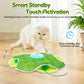 Interactive Cat Toys, Motion Activated, Moving Feather, Real Mouse Squeaky, Hide and Seek Cat Toys for Indoor Cats