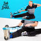 BOB AND BRAD 12 Loop Yoga Stretch Strap - Non-elastic for Stretching, Physical Therapy, Pilates, Dance, Gymnastics, and Athletic Trainers With Carry Bag