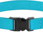 Breakaway Cat Collar Leather with Removable Bell - 13 Colors Available - Soft Adjustable Girl Boy Safety Lightweight Pet Kitten Collars Pink Brown Blue Green Red Orange Black (Aquamarine)