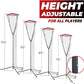 Volleyball Setter Training Net，Height & Angle Adjustable Volleyball Training Net with Metal Frame，Tripod Base for Indoor and Outdoor，Volleyball Training Equipment for Setting,Serving,Spiking