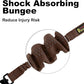 Plutus Pet Dog Seat Belt for Car, Adjustable Dog Car Harness with Carabiner Clip, Reflective Safety Dog Seatbelt Leash with Elastic Bungee, Chocolate