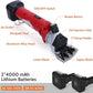DUCKBOY Cordless Sheep Shears Clippers, Rechargeable Animal Pet Hair Clipper Groomer Shears 380W 18V for Animal, Goats, Cattle, Farm Livestock Pet, Hair Shaving