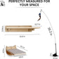 Snuggle & Play Cat Wall Shelves with Suction Cup Wand – 3 Mounted Steps, Climbing Wall Shelves and Furniture with Cat Wand