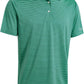 Men's Golf Polo Shirts Short Sleeve Striped Performance Moisture Wicking Dry Fit Golf Shirts for Men