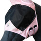 T TEKE Fine Mesh Horse Fly Mask w/Ears, UV Blocking 3D Eye Visor with Extra Fleece Cushioned Forehead, Protection from Insect Pests