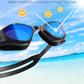 Swimming Goggles, No Leaking Swim Pool Goggles for Adults with Fog-Resistant, UV-Blocking Lenses for Men Women Youth