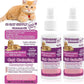 Cat Calming Pheromone Spray, Feline Calm Pheromones Spray- Anti Anxiety Pet Products, Cats Reduces Scratching Furniture Peeing Marking Calming Cat for Travel, Vet Visits - 60 Day Kit (2 * 60 mL)