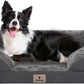 Orthopedic Dog Bed for Large Dogs - Big Washable Dog Sofa Beds Large, Supportive Foam Pet Couch Bed with Removable Washable Cover, Waterproof Lining and Nonskid Bottom