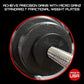 Micro Gainz Standard 1-Inch Center Hole Fractional 8 Piece Weight Plates with Bag, Designed for Standard 1-Inch Dumbbell & Barbell for Strength Training and Weight Lifting, Made in USA