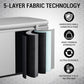 XXL Cold Plunge Tub for Athletes, Compatible with Water Chillers, 224-Gallon Inflatable Ice Bath Tub with Insulated Lid, Thermometer, Water-Absorbent Mat, Portable Ice Pod for Cold Water Therapy