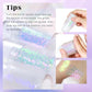 2 Colors Roll-on Body Glitter Gel, Holographic Glitter Gel Under Light for Face Hair, Body Shimmer for Rave Accessories Christmas New Year Halloween Makeup (8+11)