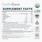 Ora Organic Plant-Based Protein Powder - 23g Protein for Women and Men - Vanilla Flavor 20 Servings, Vegan, Clean Protein, Third-Party Tested, Gluten-Free - 20 Servings