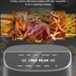 Nuwave Brio Plus 8 Qt Air Fryer, PFAS Free, New & Improved, Digital Touch Screen, Cool White Display, 50°F~400°F in Precise 5°, 5 Cook Functions, 100 Presets & 50 Memory, 3 Wattages 700, 1500, 1800