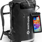 Earth Pak Waterproof Backpack - Heavy Duty Hiking Backpack - Roll-Top Closure Bag - Cushioned Dry Bag Waterproof Phone Case