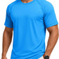 MAGCOMSEN Men's Short Sleeve UPF 50+ Sun Protection Shirts Quick Dry Athletic T-Shirt Hiking Running Swimming Rash Guard