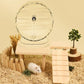Silent Hamster Wheel – 8.3 Inch Syrian Hamster Running Wheel, Anti-Skid & Height Adjustable, Easy to Clean (8.3inch)