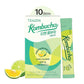 TEAZEN Green Mandarin Lime Kombucha Tea, Hydration Drink Mix, Sugar Free, Live Probiotics & Prebiotics, 10 Sticks, 1.76oz