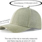 VOBOOM Men Snapback Trucker Hat, Baseball Cap for Breathable Side Laser Cut Holes