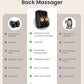 Boriwat Back Massager with Heat, Shiatsu 4D Kneading Rolling Up and Down Back Massage for Pain Relief Deep Tissue, Track-Guided & Lower Back Massager for Lumbar, Shoulder, Gifts for Women Men Mom Dad
