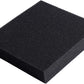 AQUANEAT Aquarium Filter Sponge Open Cell Foam Sheet Bio Sponge Filter Media Pad HMF Fish Tank Sump Divider (11" Lx 10.25" W x 2" H, Black)