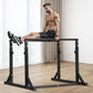 VEVOR Dip Bar, 800 lbs Capacity, Heave Duty Dip Stand Station with Adjustable Height, Fitness Workout Dip Bar Station Stabilizer Parallette Push Up Stand, Parallel Bars for Strength Training Home Gym