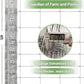 Cattle Farm Fence, 4ft x 164ft Galvanized Wire Fencing for Goat Deer Yard Livestock Animals Protection