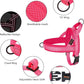 Didog No Pull Dog Harness with Soft Mesh Padded,Reflective & Quick Fit Light Weight Dog Strap Vest Harness,Easy for Walking Training (L:Chest 26-32", Pink)