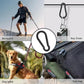 KINLINK 25 Pack Black Carabiner Clip, 1.57 inch Heavy Duty Spring Snap Hook, Small Caribeener Clips for Outdoor Camping, Swing Set, Hammock, Hiking Travel, Fishing, Quick Link Keychain