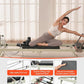 VEVOR Pilates Reformer Machine, Pilates Workout Equipment for Home Gym Studio Use, Pilates Bed with Dual Resistance- Spring & Cord, Reformer Set, Up to 400 LBS