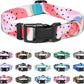 Mercano Adjustable Dog Collar - Special Design Patterns, Soft Nylon Comfortable Sturdy Pet Collar for Small Medium Large Dogs (XS, Watermelon)